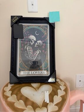 Sapna Shah The Lovers Framed Wall Hanging Skeleton Picture